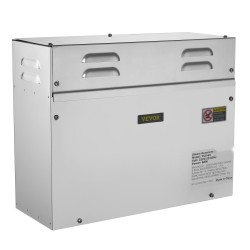 Höyrygeneraattori saunaan 6 kW 304 ruostumatonta terästä 4 3 l vesisäiliöllä LED ohjaimella ajastimella