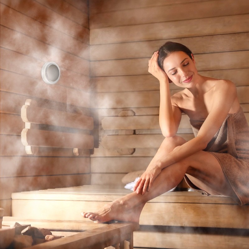 Höyrygeneraattori 7,5 kW musta ruostumaton teräs sisäsäiliö sopii 5–7,5 m³