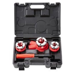 Käsikäyttöinen räikkäputkikierretinsetti NPT-kierteille 1/2 3/4 1 tuuman sinkityille alumiini rauta kupari