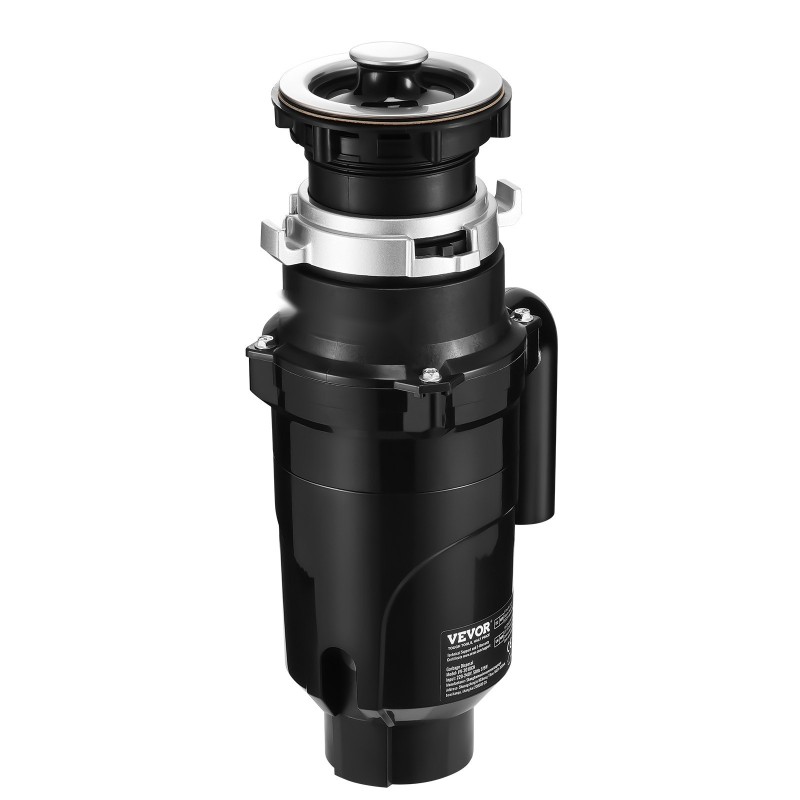 Keittiön jätehuuhtelulaite 0,5 hv tasavirtamoottori jatkuva syöttö muovinen runko