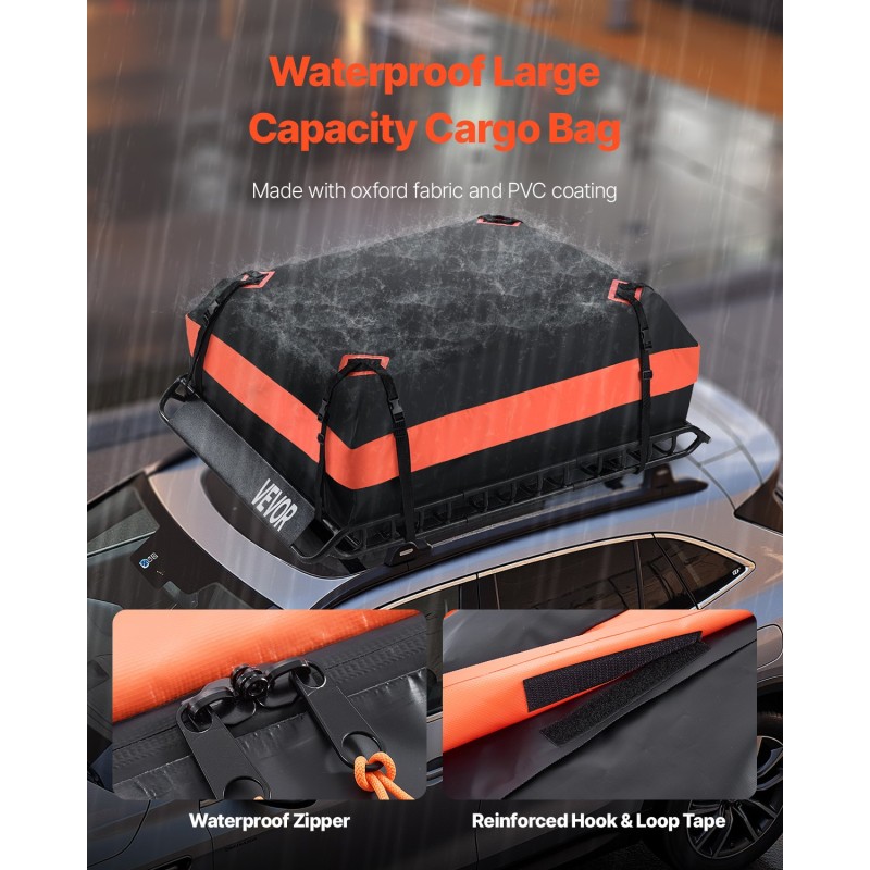 Seosteräksinen kattokori 1300×910×105mm tavaralaukulla kuormaverkolla 90,7 kg kantavuus