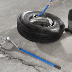 Renkaan asennus- ja irrotustyökalu teräs 571–622 millimetriä 3-osainen sarja ilman sisäkumia