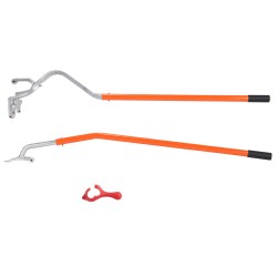 Rengastyökalusarja 3-osainen taotusta teräksestä raskaille ajoneuvoille 571–622 mm