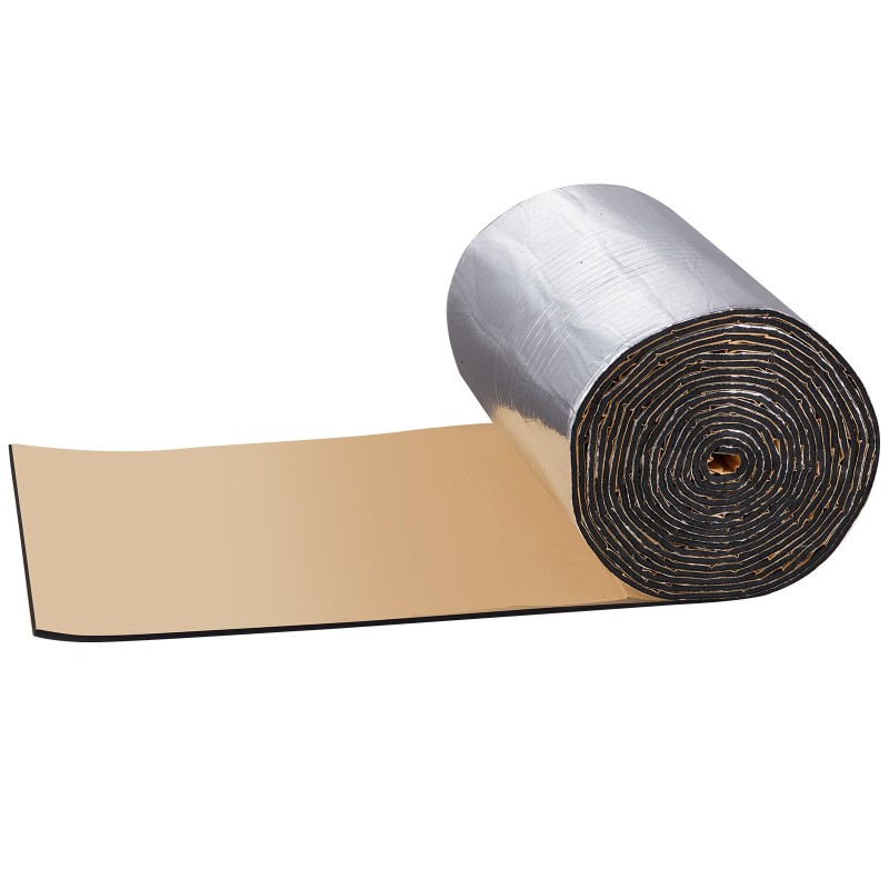 Auton äänieristysmatto 200 mil noin 3,3 m2 kaksikerroksinen itsekiinnittyvä alumiinikalvolla