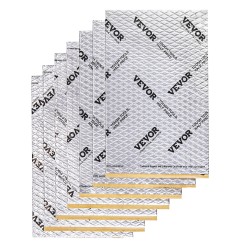 Auton butyylipohjainen äänieristysmatto 1,3 mm 4,8 m² 47 kpl hopea