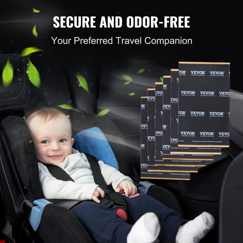 Äänieristysmatto butyylipintainen 5 mm 2,3 m² 24 kpl autoon