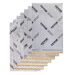 Auton butyylinen äänieristysmatto 2 mm 3 3 m timanttikuviollinen alumiinipinta