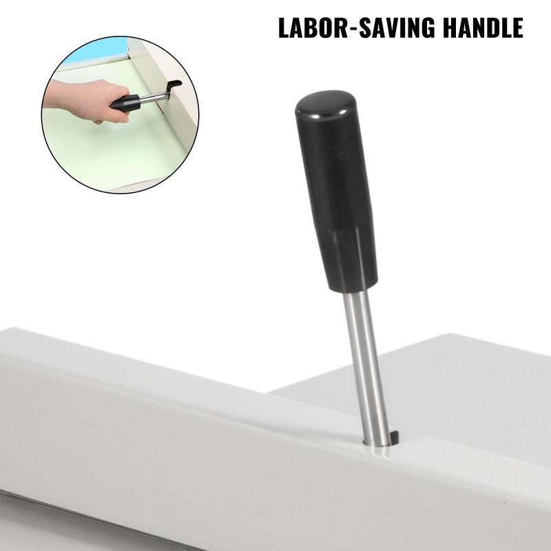 Käsikäyttöinen teräsnuuttauskone maksimipituus 460 mm pöytämalli 2 kohdistuspalaa