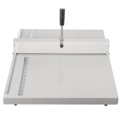 Manuaalinen paperin nuuttauskone 48 cm rauta alumiinirunko magneettiset takarajat A3 A4 arkeille