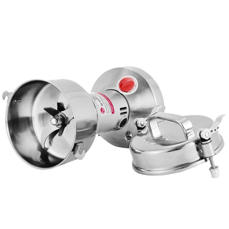 Sähköinen viljajauhin 304-ruostumaton teräs 1400 wattia 350 grammaa kuiville raaka-aineille