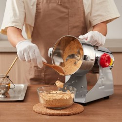 Sähköinen viljamylly 750 g ruostumaton teräs 2000W kuiville viljoille ja mausteille