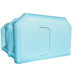 Puhallettava maalausteltta 210D Oxford kangas PVC muovi 4x2 5x2 2m auton maalaamiseen 2 puhallinta