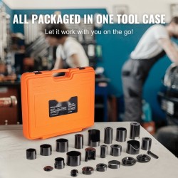 Pallonivelen puristinsarja 25-osainen hiiliteräs etuveto- ja nelivetoautoihin