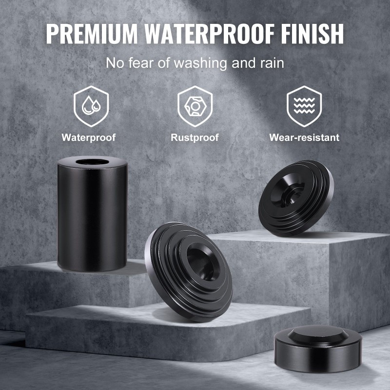 Pallonivelen puristinsarja 10-osainen lämpökäsitelty hiiliteräs sisältää C-puristimen sopii 2WD ja 4WD autoihin