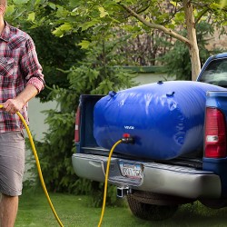 Taitettava vesisäiliöpussi 1000 l PVC-muovi 1000D kaksikerroksinen puutarha leirintä asuntoauto