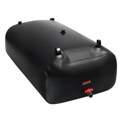 Taittuva vesivarastosäiliö 540L 1000D kaksikerroksinen PVC muovi 1 2 mm puutarhaan leirintään hätäkäyttöön