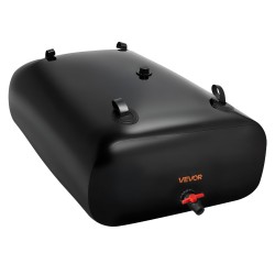 Veden varastointisäiliö 1000 l 1000D PVC muovi kokoontaitettava musta puutarha leirintä matkailuauto hätäkäyttöön