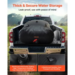 Pehmeä vesivarastosäiliö 330 L 1000D kaksikerroksinen PVC taittuva puutarhakasteluun