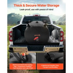 Taitettava vesipussi 113 l 1000D kaksikerroksinen PVC leirintään matkailuajoneuvoihin