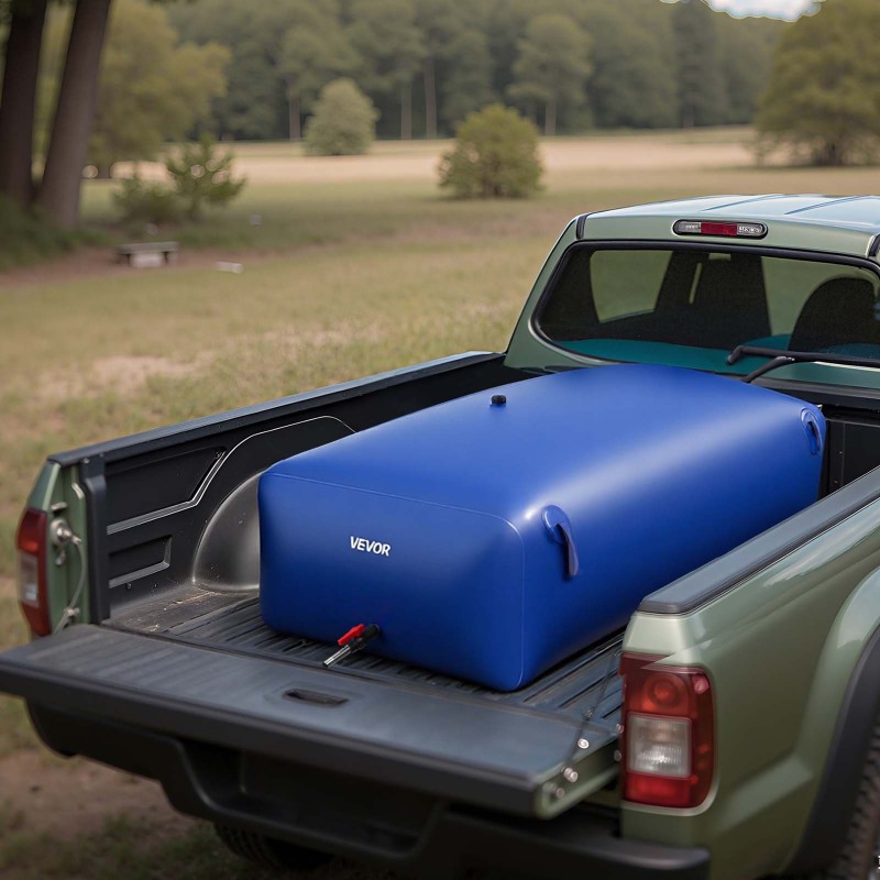 Pussimallinen PVC-muovinen vesipussi 1000 l taitettava vuototiivis ulkokäyttöön