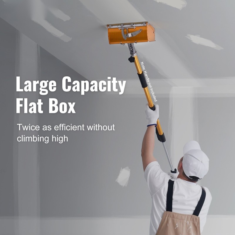 Tasolaatikko alumiiniseos 10 tuuman kipsilevyille mutasuoja ja 2 ruostumatonta terää