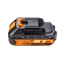 Litiumioniakku 20V 2000mAh sähkötyökaluille 20A enimmäislähtövirralla nopealla latauksella