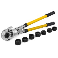 Putkien puristuspihdit teräs 16–32 mm 8 leukaa PB ja PE