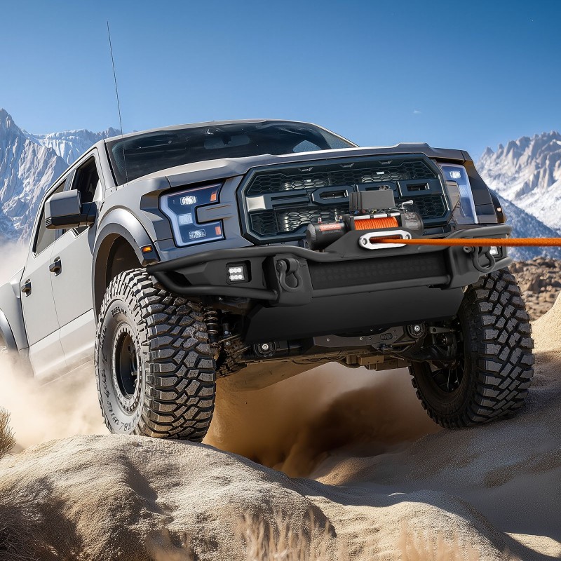 Sähkövinssi 12V 6123 kg synteettinen köysi IP55 langaton ja langallinen kaukosäädin maastoautoihin