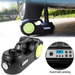 Sähköhydraulinen lattiatunkki 5 tonnia 155–420 mm nostokorkeus sisältää sähköisen mutterinvääntimen