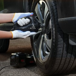 Sähköhydraulinen tunkki 5 tonnia 12 V sisäänrakennettu kompressori sähköinen iskumeisseli LED-valo