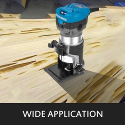 Kompakti jyrsin 800W 220V 6,35 ja 9,5 mm istukat syväys ja kallistusjalustalla