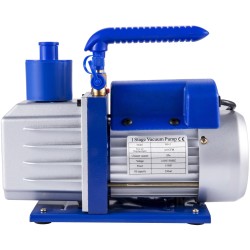 Yksivaiheinen alumiinirunkoinen kylmäaineiden tyhjiöpumppu kolmasosa hevosvoimasta kolmiventtiilinen manometrisarja