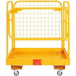 Trukkityötaso taitettava sinkitty teräsrakenne kantavuus 544 kg 92 x 92 cm