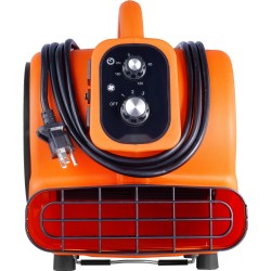 Lattiapuhallin kannettava muovinen kuivatukseen ja viilennykseen 3 nopeutta 4 kulmaa ajastin