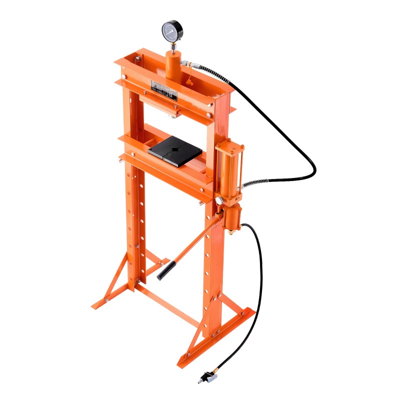 Korjaamopuristin H-runkoinen teräksinen kaksikymmenen tonnin pneumaattinen hydraulinen
