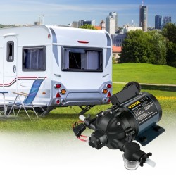 Itseimevä 12V pesupumppu 26 l/min 4 bar 3 m EPDM-venttiili