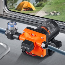 12V itsestäänimevä kalvovesipumppu 13,25 l/min 55 PSI painekytkin