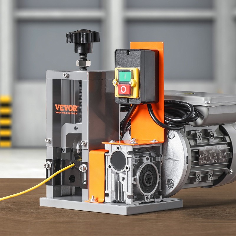 Automaattinen johdonkuorintakone 1,5–30 mm alumiiniseos 180 W romukuparin kierrätys