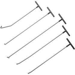 Painumien oikaisusarja 13 osainen ruostumattomasta teräksestä 5 tankoa 8 kartiomaista kärkeä