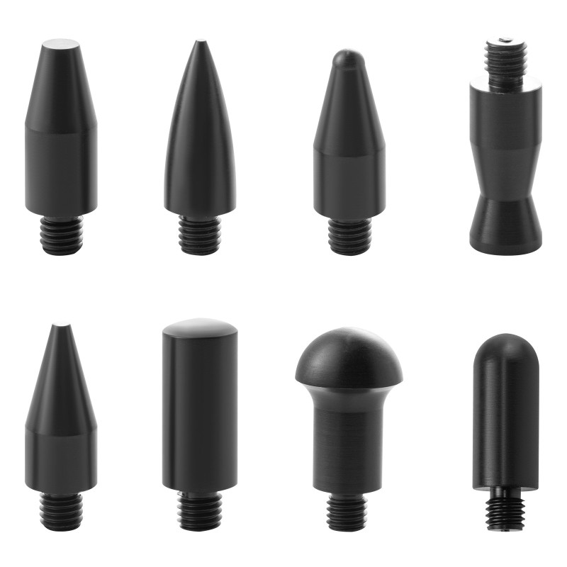 Painumien oikaisusarja 13-osainen ruostumattomasta teräksestä 5 tankoa 8 kartiomaista kärkeä