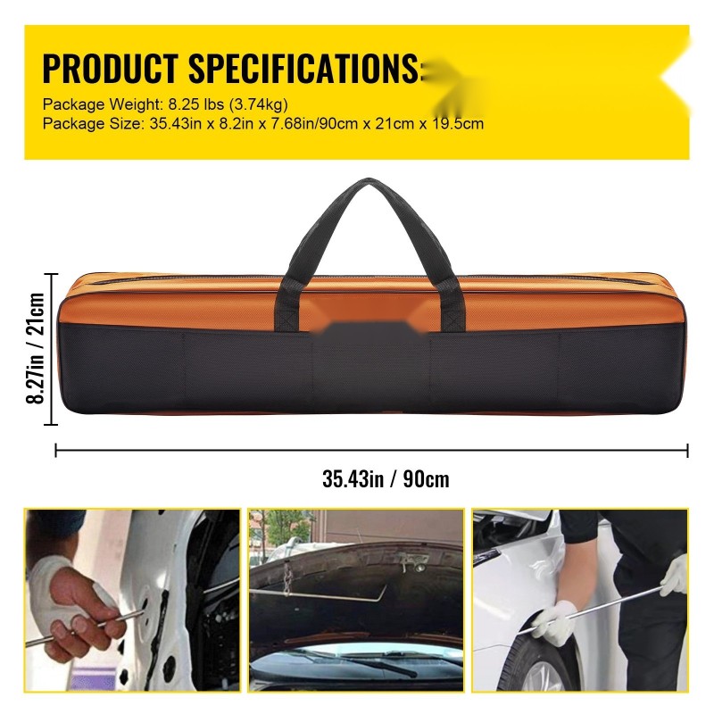 Lommonkorjaussarja 21 osaa ruostumatonta terästä autoille ja kodinkoneille