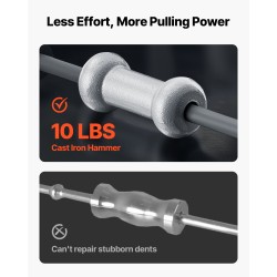 Lommonoikaisusarja liukuvasaralla kolmetoistaosainen kovametallinen jatkovarrella kuljetuslaukulla autoille