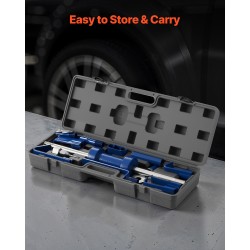 Liukuvasarasarja 14-osainen liukuvasara 5,9 kg jatkovarrella kantolaukulla autoihin