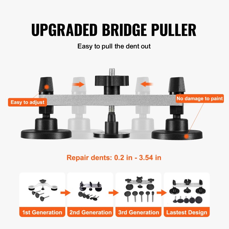 Auton korilommojen korjaussarja maalipintaa vaurioittamaton sillannostin kuumaliimapistooli vetotapit