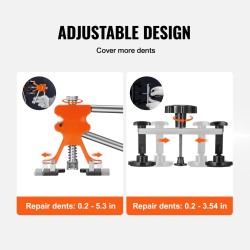 Auton koripaneelien maaliton oikaisusarja alumiini ABS-muovi ja kumiosat kuumaliimapistooli mukana