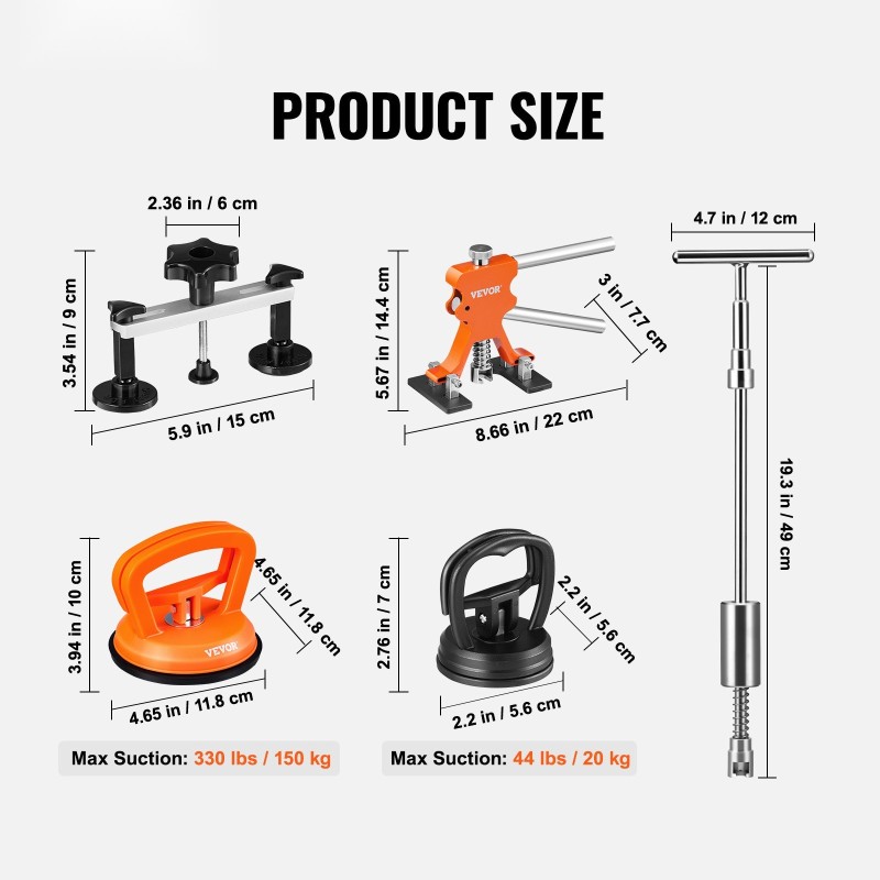 Auton koripaneelien maaliton oikaisusarja alumiini ABS-muovi ja kumiosat kuumaliimapistooli mukana
