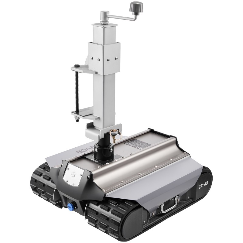 Sähköinen perävaunun siirtäjä 4082 kg vetokyky 100 m kaukosäätö telaketjuilla
