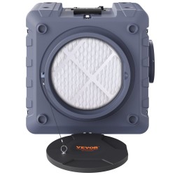 Ilmanpuhdistin 3-vaiheisella MERV10 aktiivihiili H13 HEPA 550 CFM pinottava kanavaliitännällä