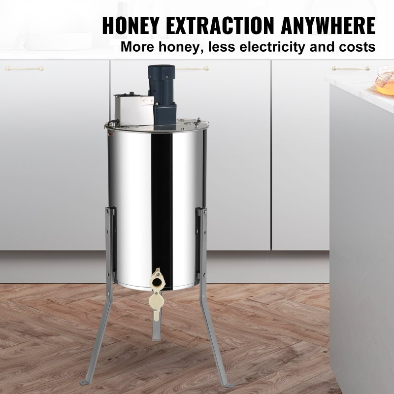 Sähköinen tangentiaalinen hunajalinko ruostumattomasta teräksestä 2/4 kehää