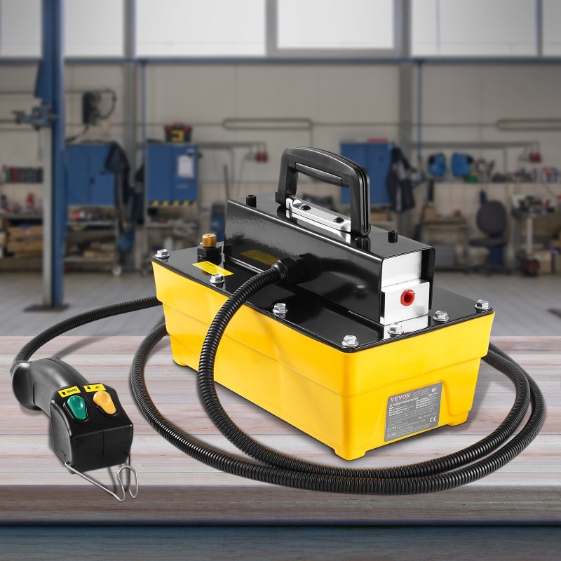 Ilmakäyttöinen hydrauliikkapumppu 10000 PSI 2,3 l säiliö 3 m kauko-ohjain